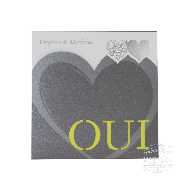 oui gris et vert