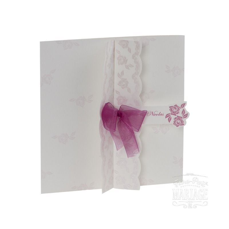 mariage rose nacré