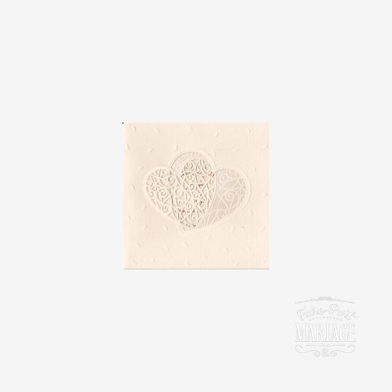 coeur en dentelle