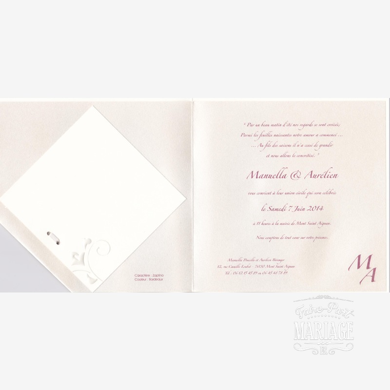 mariage ivoire arabesque