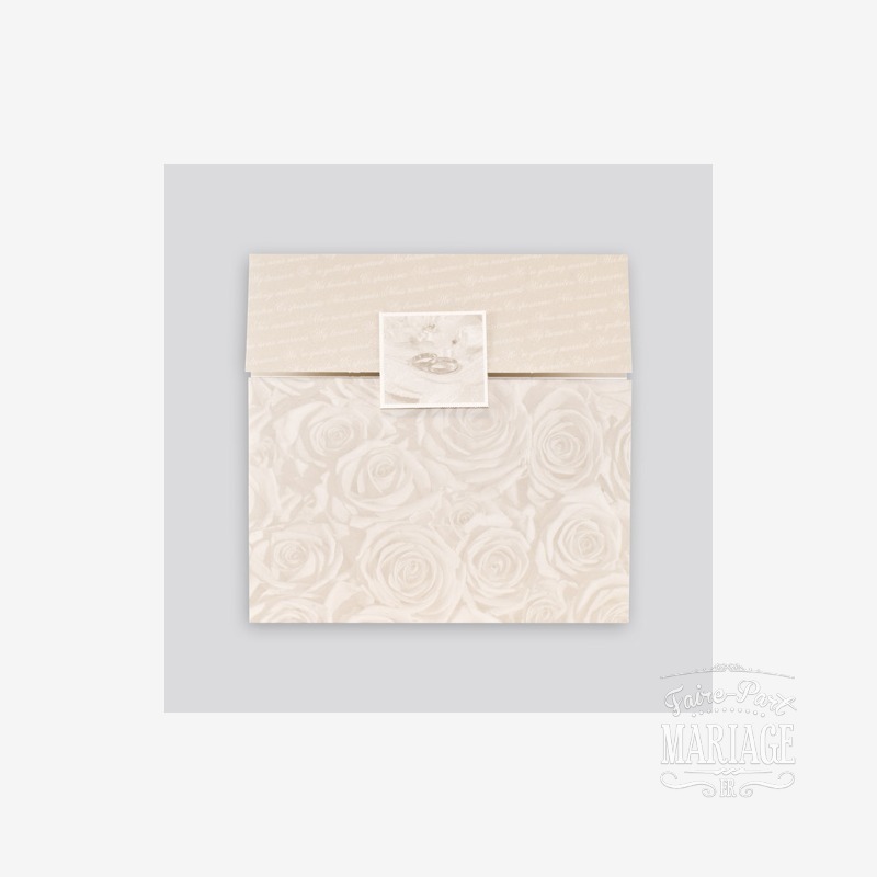 mariage roses beiges