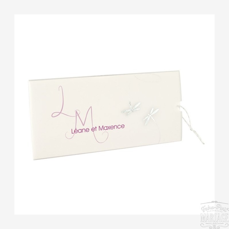 mariage libellule