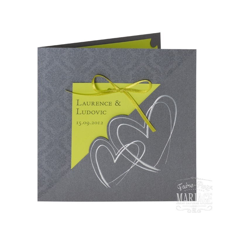 mariage gris et vert
