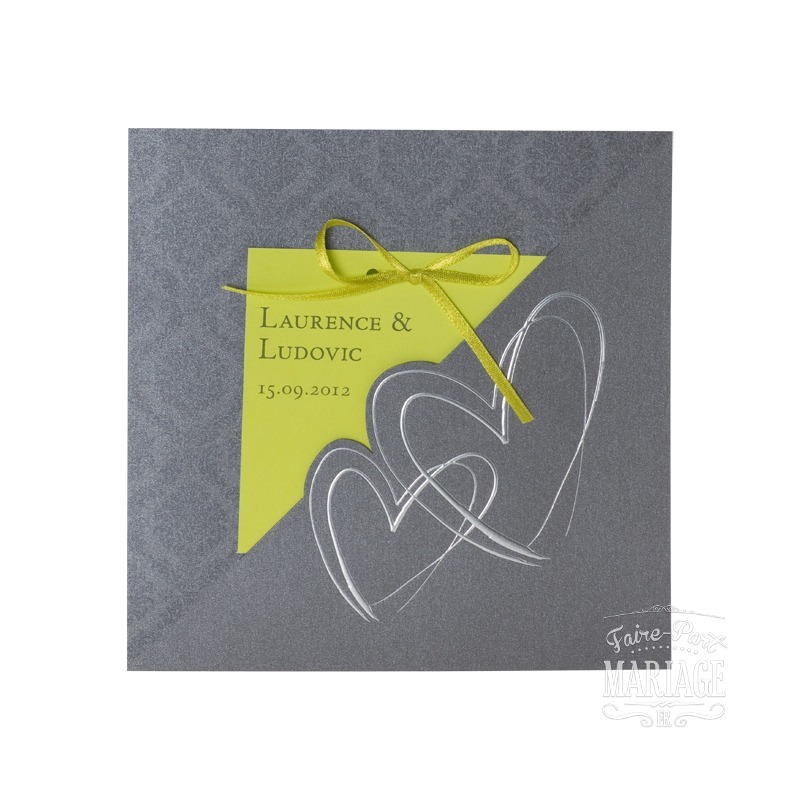 mariage gris et vert