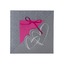mariage en gris et fuschia