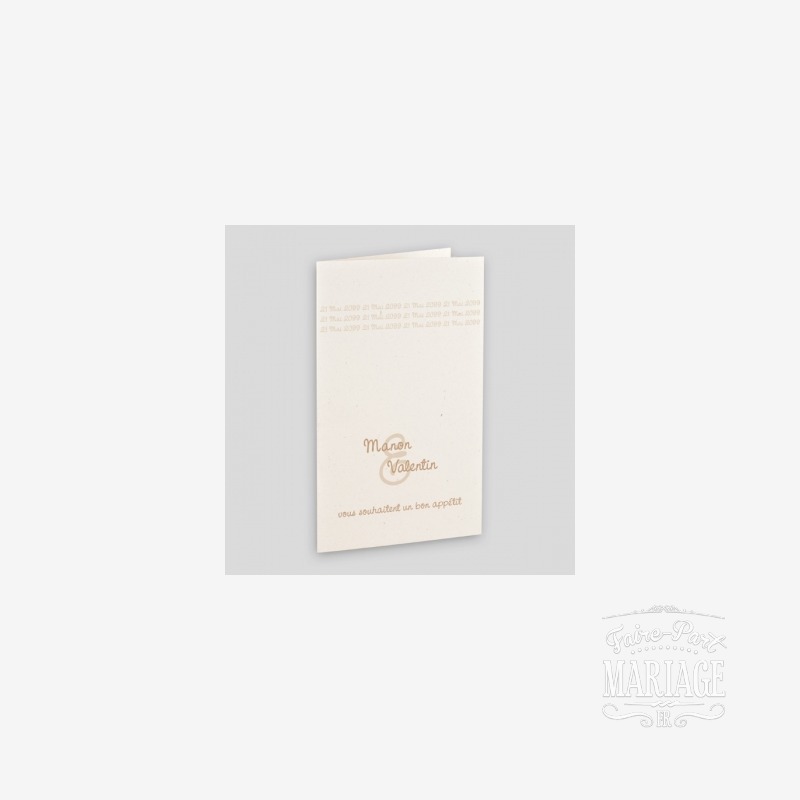 mariage fleur caramel