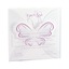 mariage papillon rose