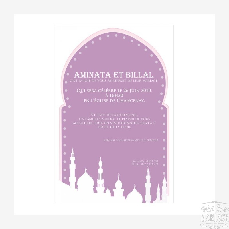 mariage orient dalila