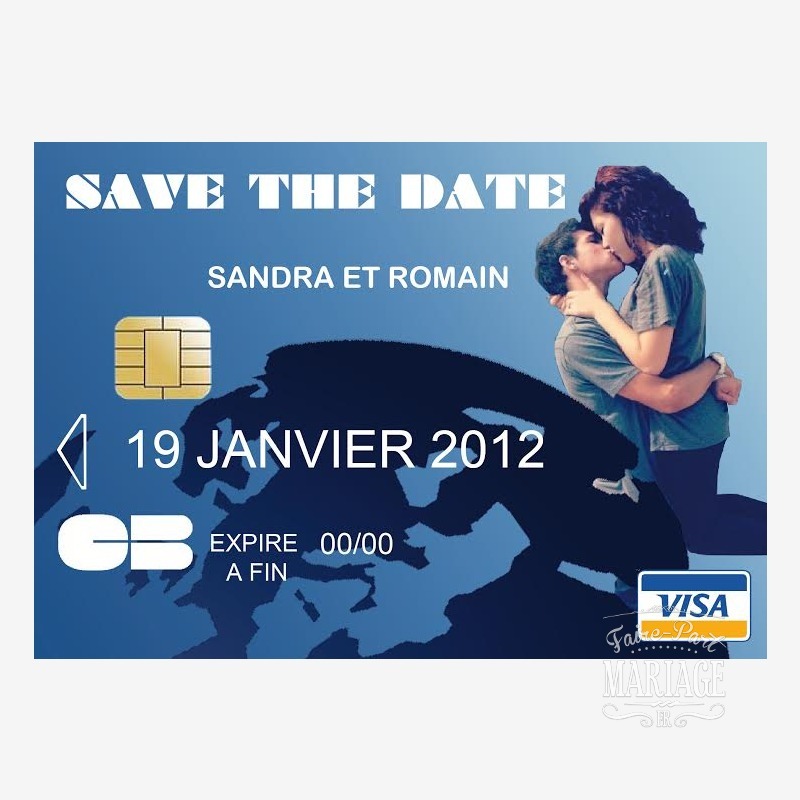 save the date carte